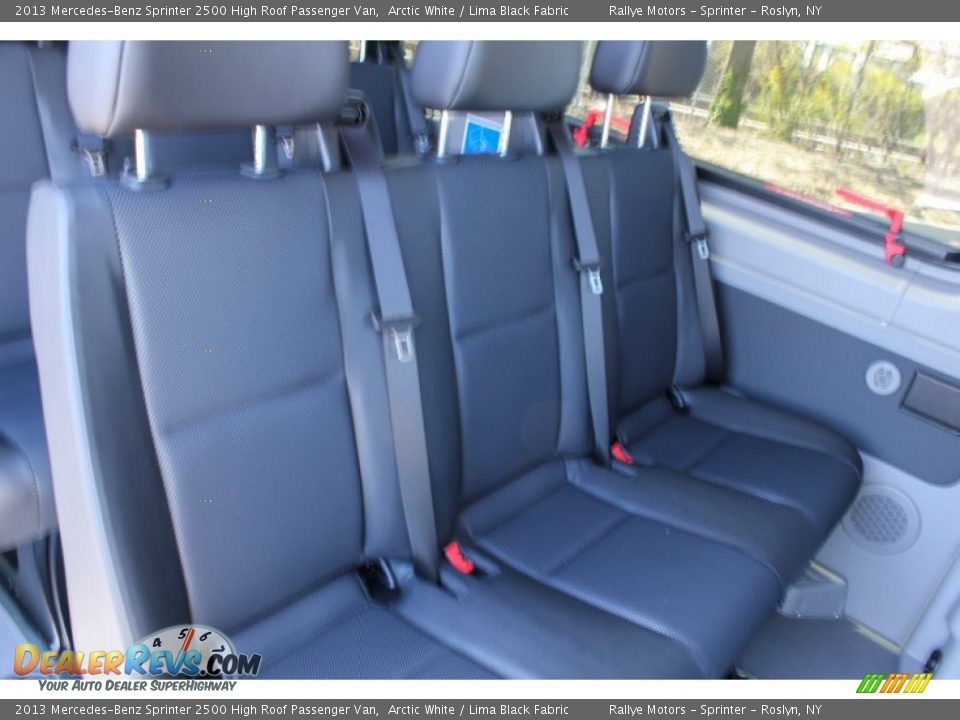 2013 Mercedes-Benz Sprinter 2500 High Roof Passenger Van Arctic White / Lima Black Fabric Photo #17