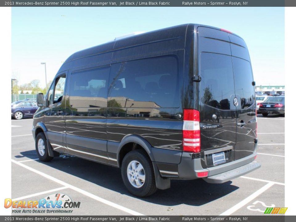 2013 Mercedes-Benz Sprinter 2500 High Roof Passenger Van Jet Black / Lima Black Fabric Photo #4