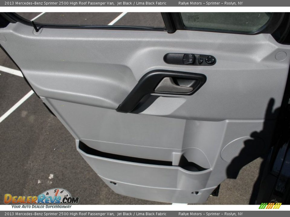 2013 Mercedes-Benz Sprinter 2500 High Roof Passenger Van Jet Black / Lima Black Fabric Photo #11