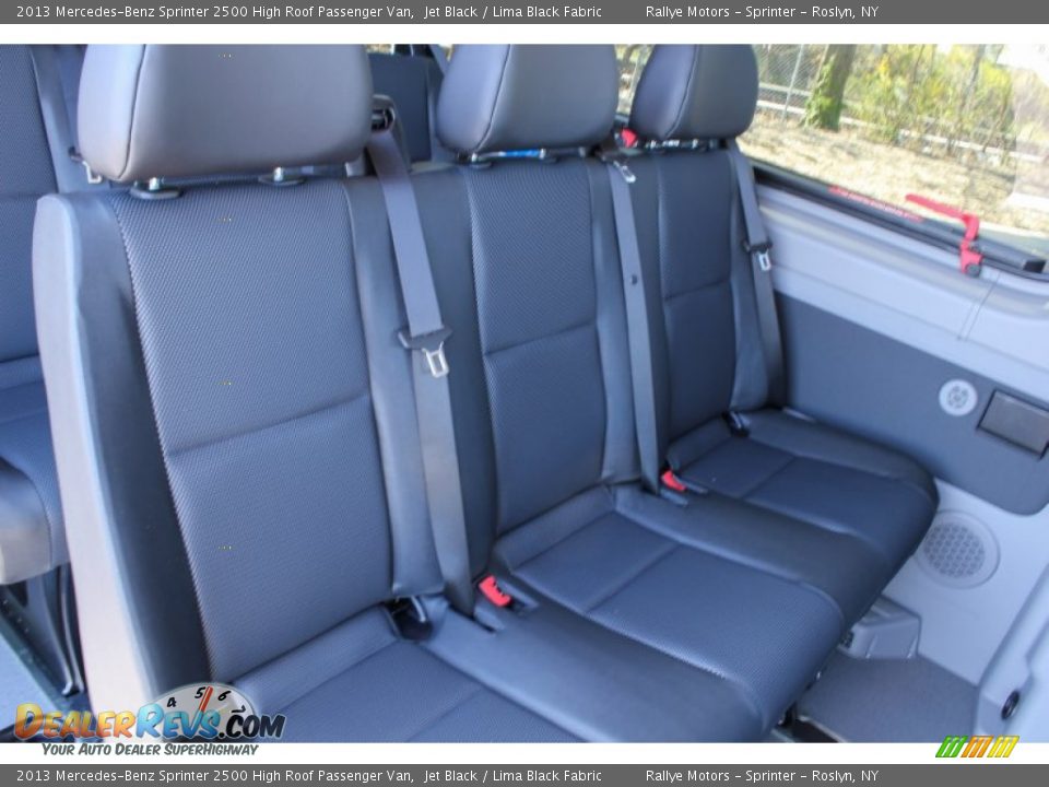 2013 Mercedes-Benz Sprinter 2500 High Roof Passenger Van Jet Black / Lima Black Fabric Photo #17
