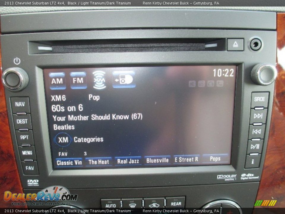 2013 Chevrolet Suburban LTZ 4x4 Black / Light Titanium/Dark Titanium Photo #8