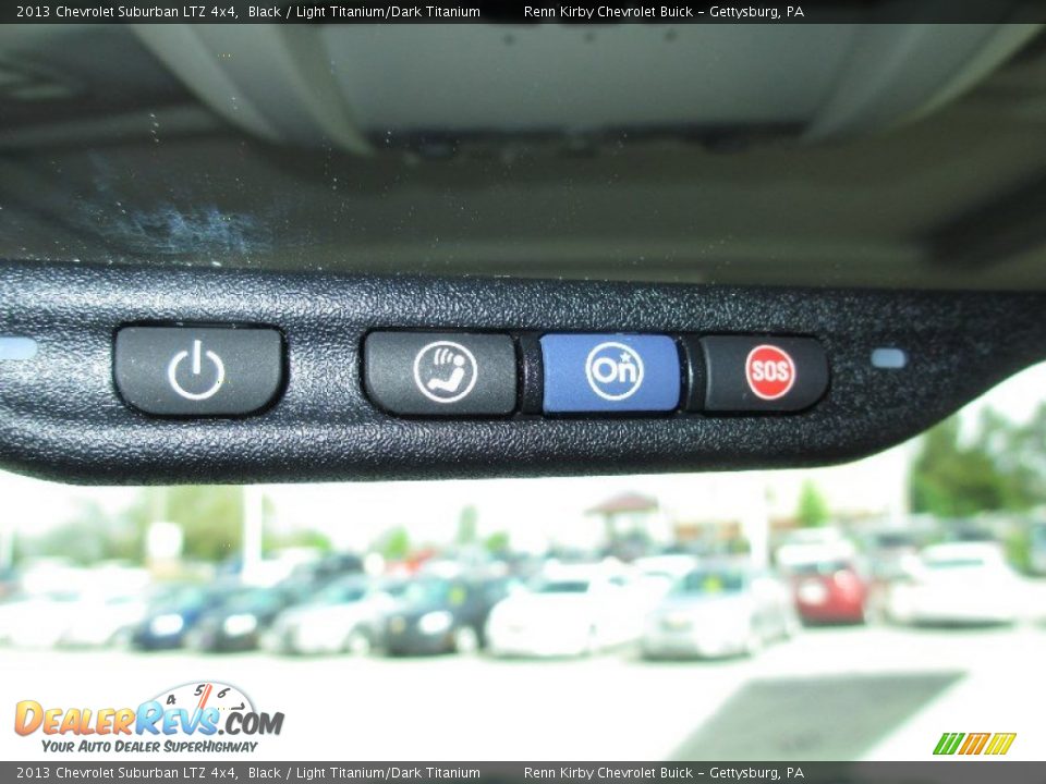2013 Chevrolet Suburban LTZ 4x4 Black / Light Titanium/Dark Titanium Photo #9