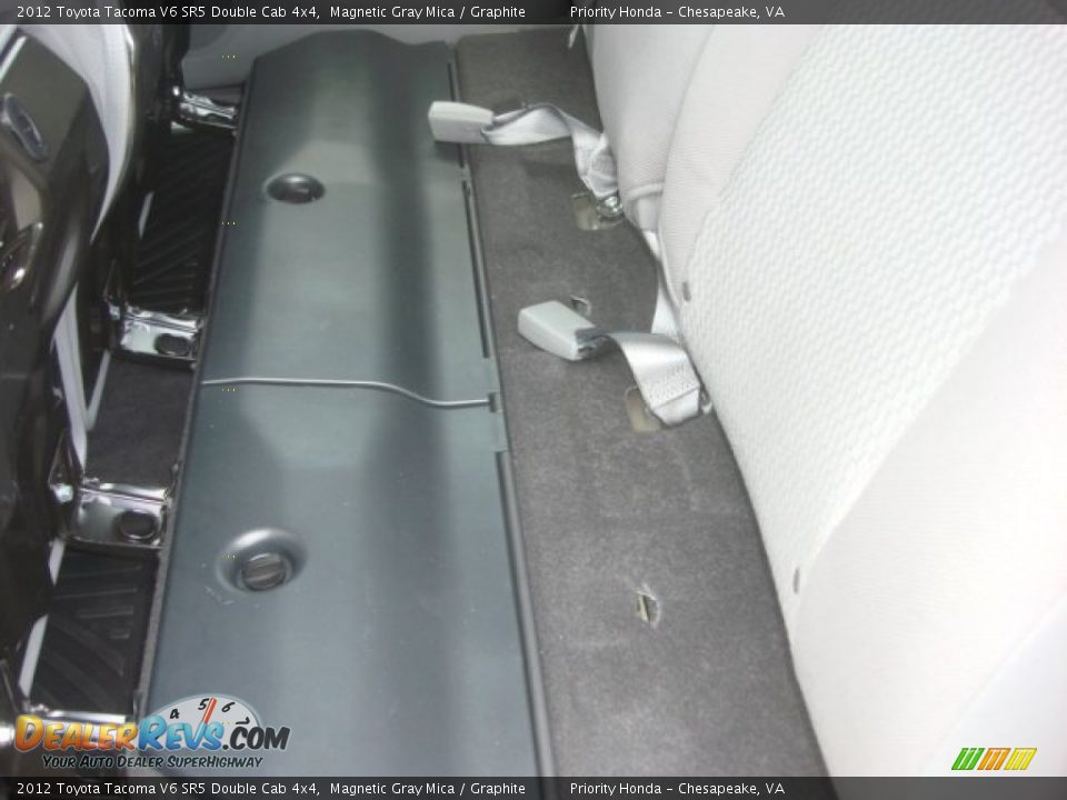 2012 Toyota Tacoma V6 SR5 Double Cab 4x4 Magnetic Gray Mica / Graphite Photo #10