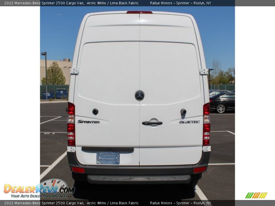 2013 Mercedes-Benz Sprinter 2500 Cargo Van Arctic White / Lima Black Fabric Photo #5