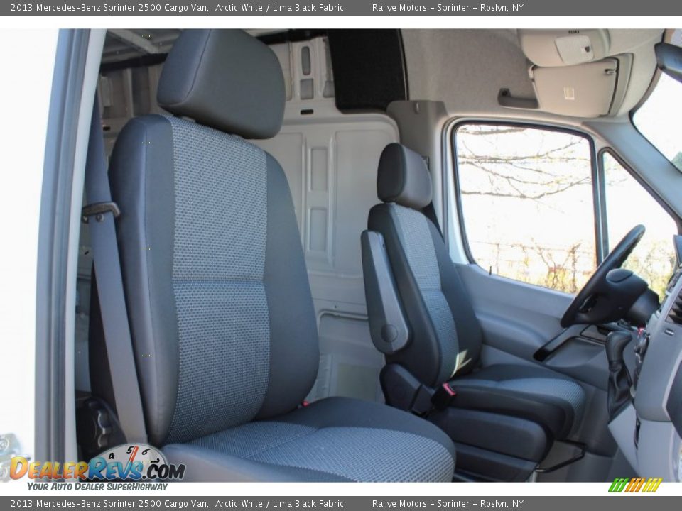 2013 Mercedes-Benz Sprinter 2500 Cargo Van Arctic White / Lima Black Fabric Photo #10