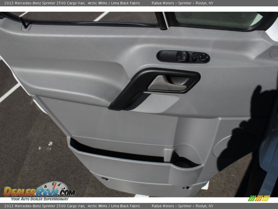 2013 Mercedes-Benz Sprinter 2500 Cargo Van Arctic White / Lima Black Fabric Photo #11