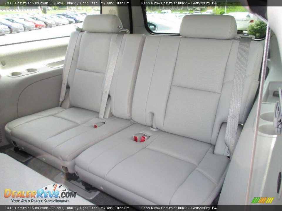 2013 Chevrolet Suburban LTZ 4x4 Black / Light Titanium/Dark Titanium Photo #20