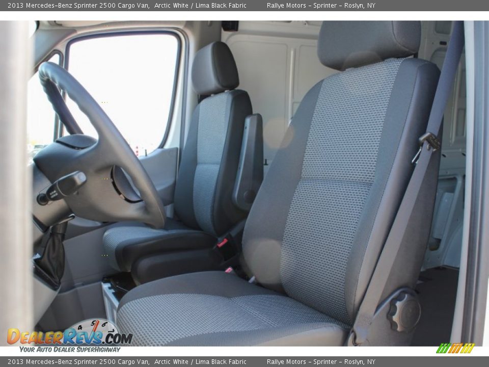 2013 Mercedes-Benz Sprinter 2500 Cargo Van Arctic White / Lima Black Fabric Photo #12