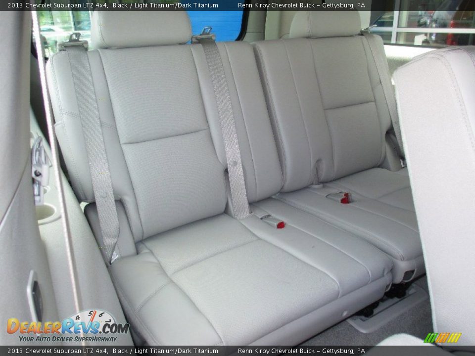 2013 Chevrolet Suburban LTZ 4x4 Black / Light Titanium/Dark Titanium Photo #23