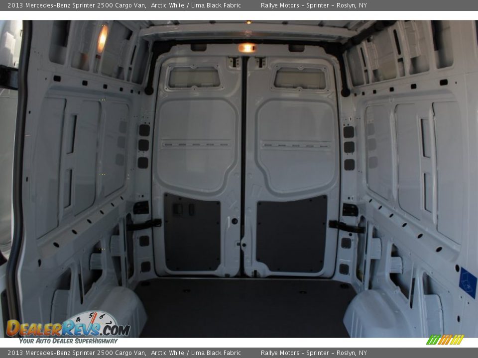 2013 Mercedes-Benz Sprinter 2500 Cargo Van Arctic White / Lima Black Fabric Photo #16