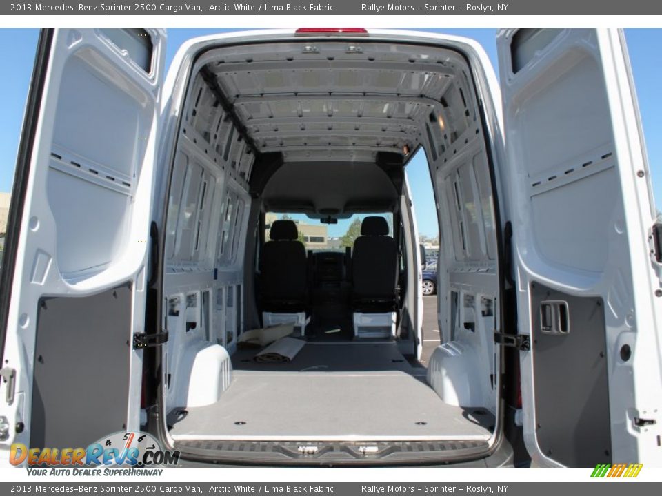 2013 Mercedes-Benz Sprinter 2500 Cargo Van Arctic White / Lima Black Fabric Photo #17