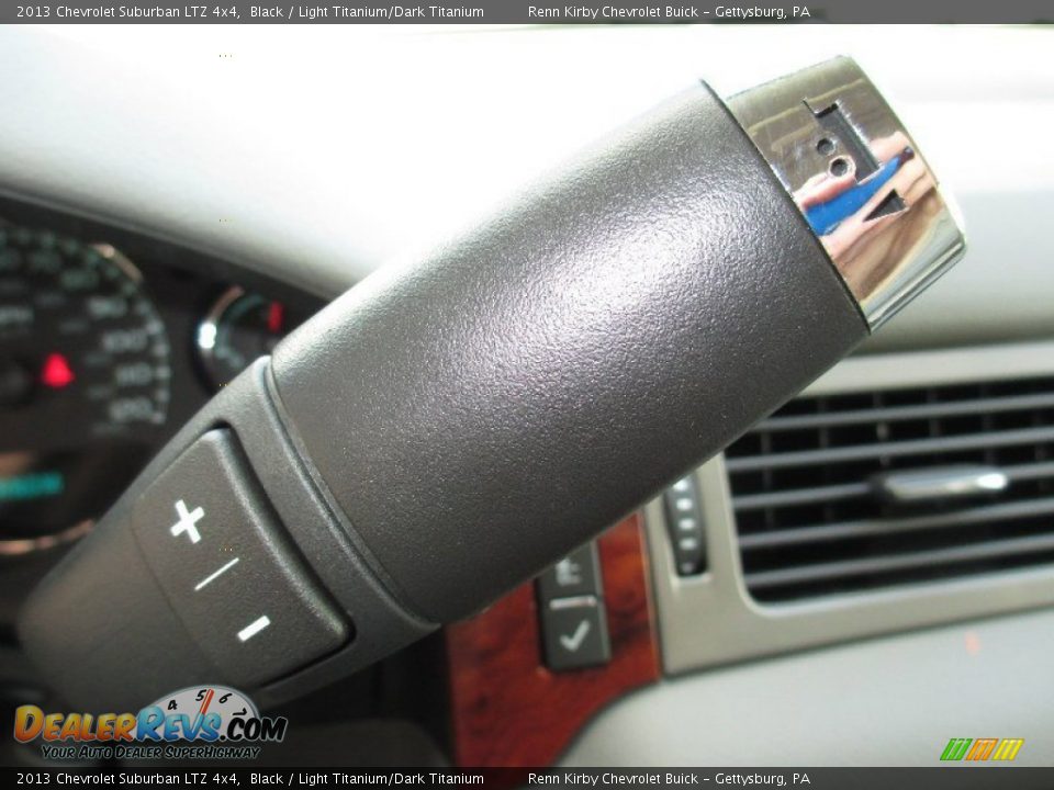2013 Chevrolet Suburban LTZ 4x4 Black / Light Titanium/Dark Titanium Photo #26