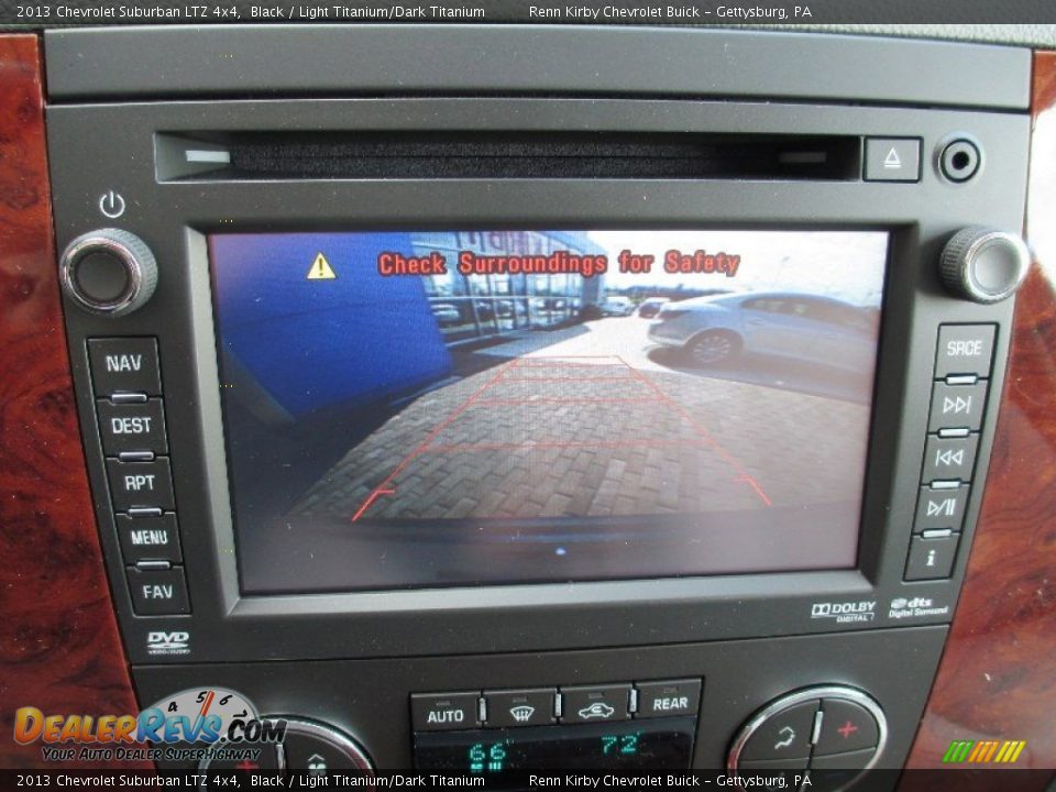 2013 Chevrolet Suburban LTZ 4x4 Black / Light Titanium/Dark Titanium Photo #27