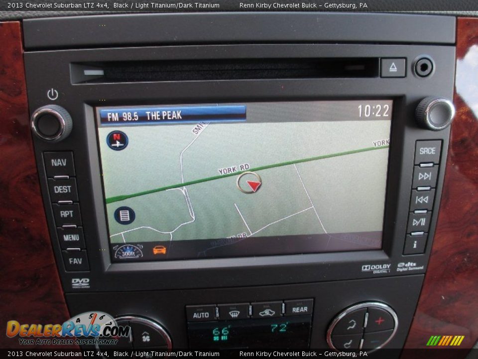 2013 Chevrolet Suburban LTZ 4x4 Black / Light Titanium/Dark Titanium Photo #28