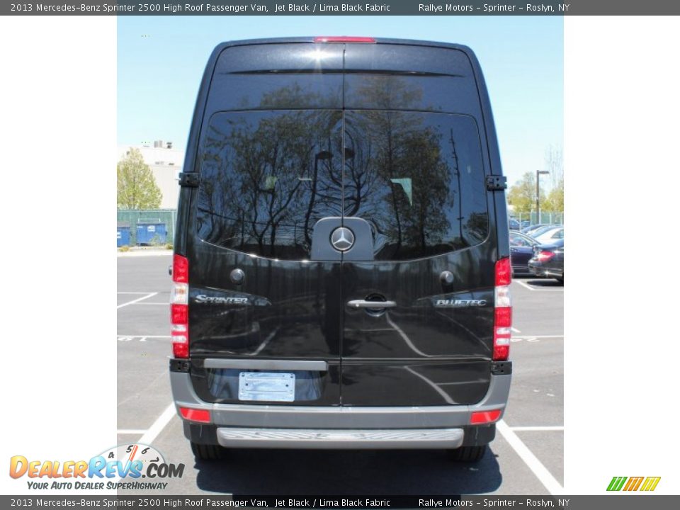 2013 Mercedes-Benz Sprinter 2500 High Roof Passenger Van Jet Black / Lima Black Fabric Photo #5