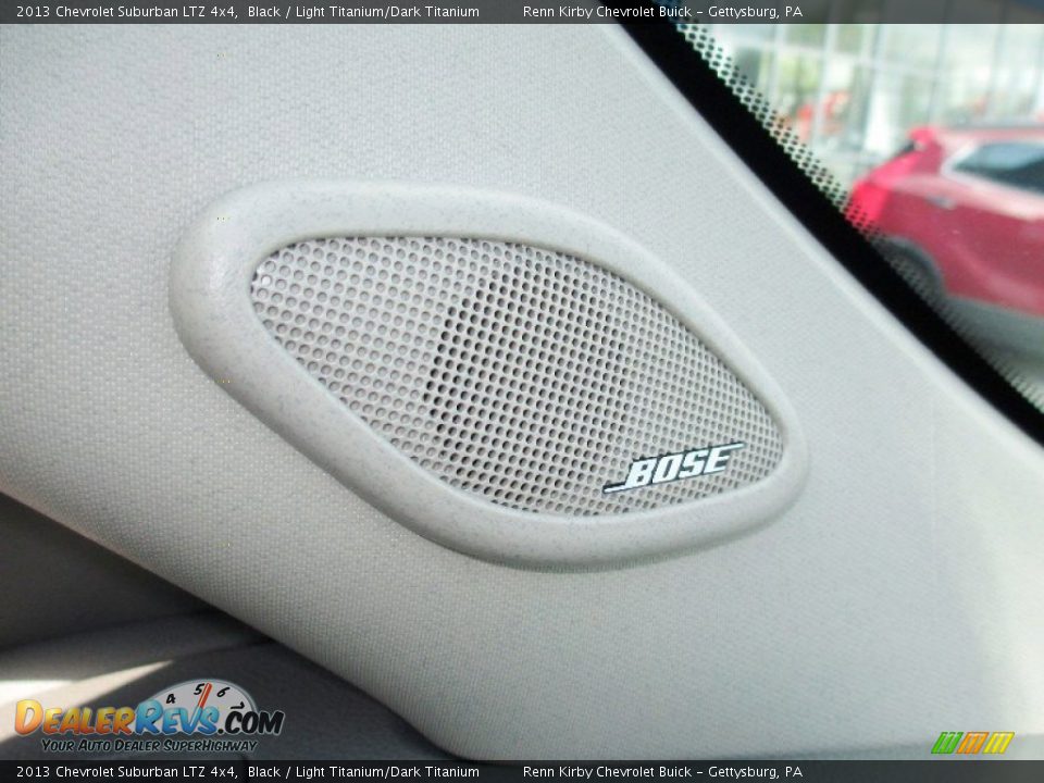 2013 Chevrolet Suburban LTZ 4x4 Black / Light Titanium/Dark Titanium Photo #34