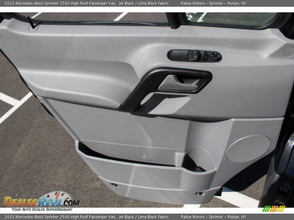 2013 Mercedes-Benz Sprinter 2500 High Roof Passenger Van Jet Black / Lima Black Fabric Photo #11