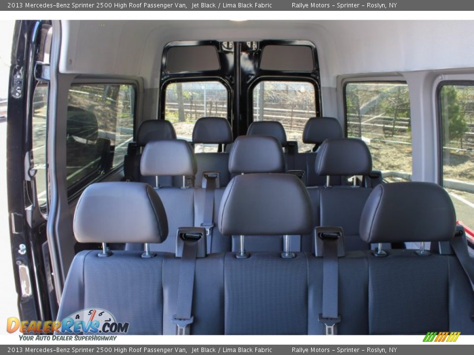 2013 Mercedes-Benz Sprinter 2500 High Roof Passenger Van Jet Black / Lima Black Fabric Photo #16