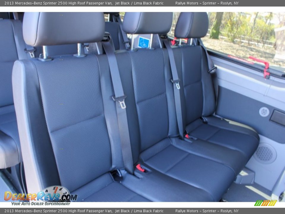 2013 Mercedes-Benz Sprinter 2500 High Roof Passenger Van Jet Black / Lima Black Fabric Photo #17