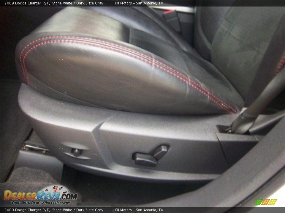 2009 Dodge Charger R/T Stone White / Dark Slate Gray Photo #15