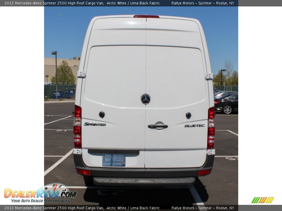 2013 Mercedes-Benz Sprinter 2500 High Roof Cargo Van Arctic White / Lima Black Fabric Photo #5