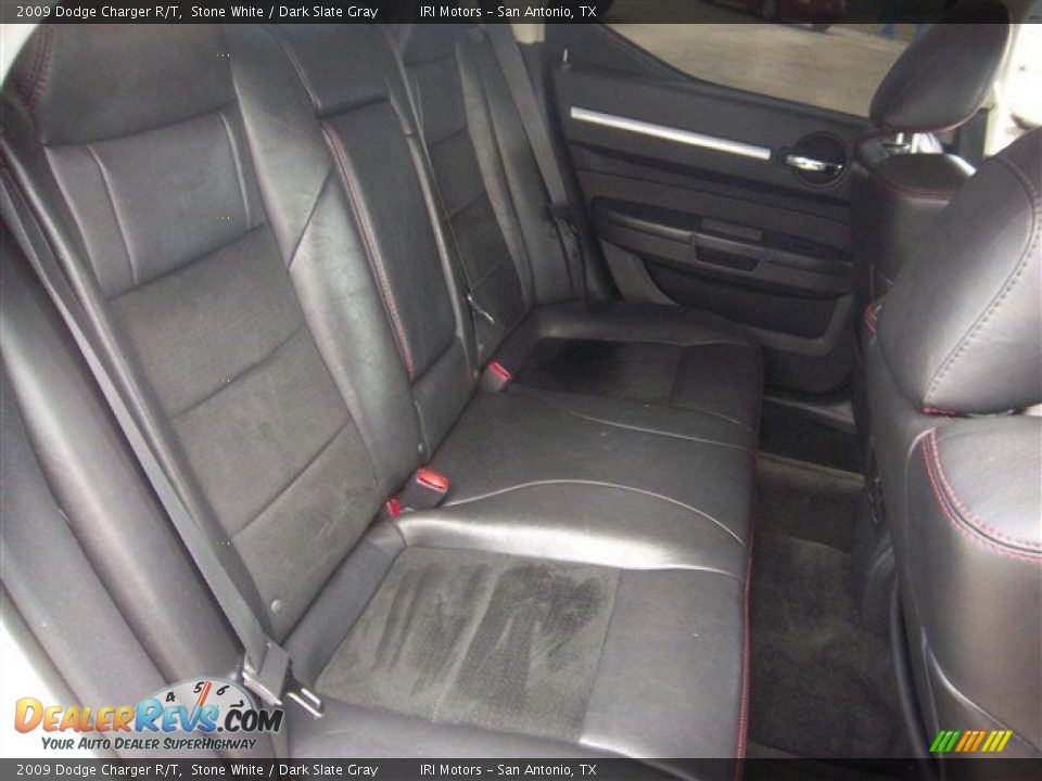 2009 Dodge Charger R/T Stone White / Dark Slate Gray Photo #19
