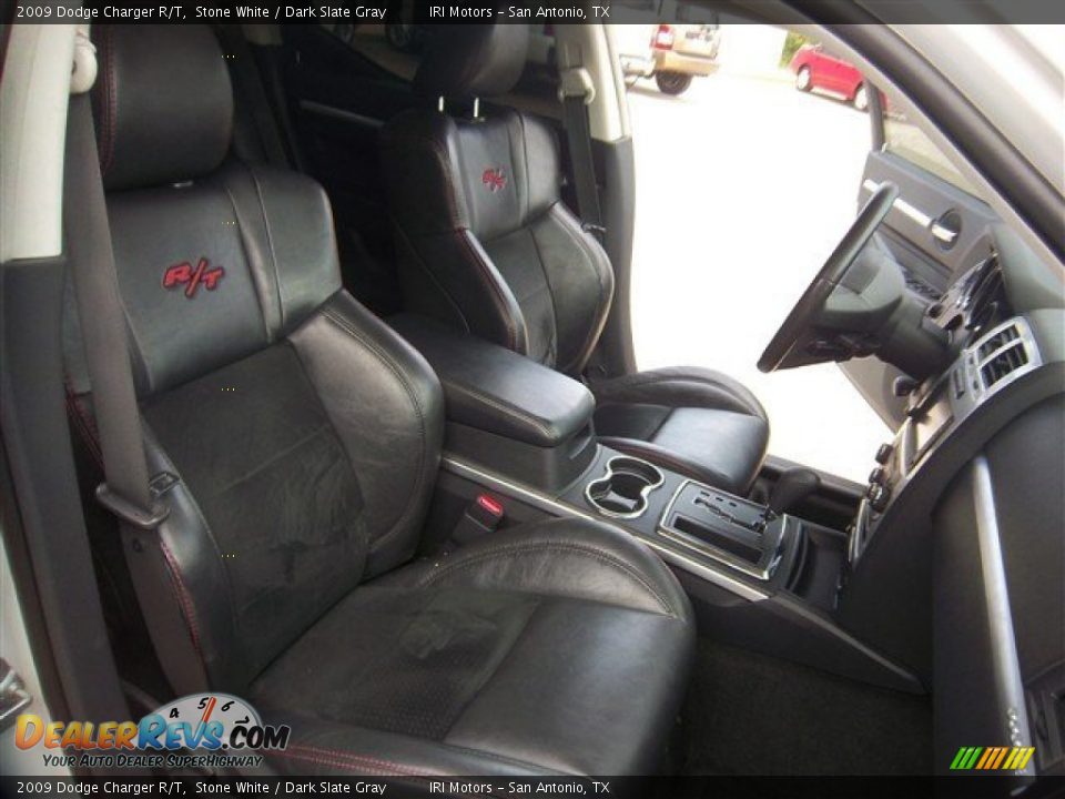 2009 Dodge Charger R/T Stone White / Dark Slate Gray Photo #21