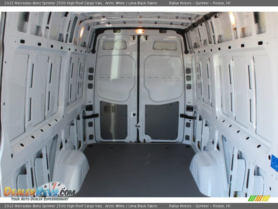 2013 Mercedes-Benz Sprinter 2500 High Roof Cargo Van Arctic White / Lima Black Fabric Photo #16