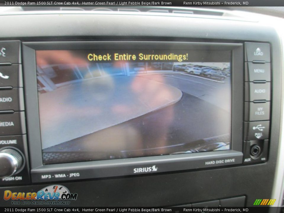 2011 Dodge Ram 1500 SLT Crew Cab 4x4 Hunter Green Pearl / Light Pebble Beige/Bark Brown Photo #31