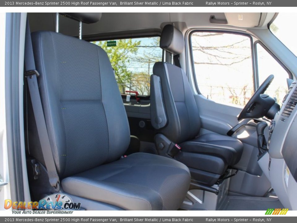 Front Seat of 2013 Mercedes-Benz Sprinter 2500 High Roof Passenger Van Photo #10