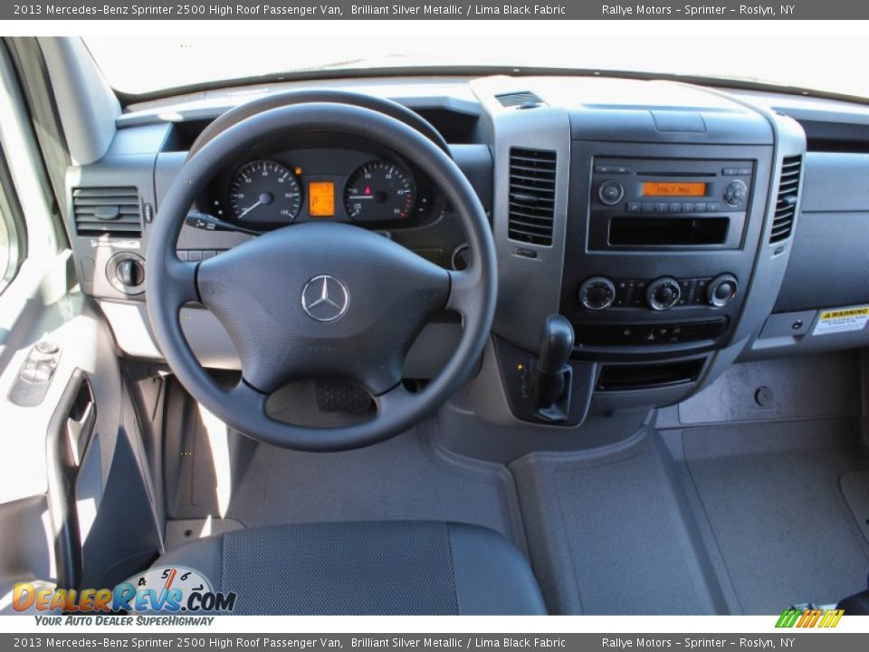 Dashboard of 2013 Mercedes-Benz Sprinter 2500 High Roof Passenger Van Photo #14