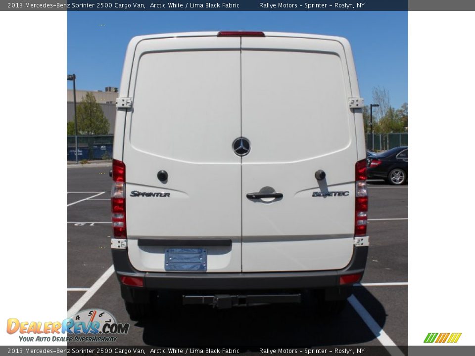 2013 Mercedes-Benz Sprinter 2500 Cargo Van Arctic White / Lima Black Fabric Photo #5