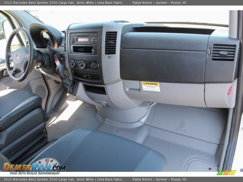 2013 Mercedes-Benz Sprinter 2500 Cargo Van Arctic White / Lima Black Fabric Photo #9