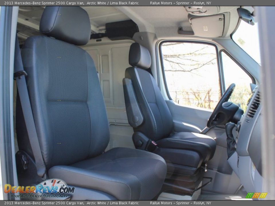 2013 Mercedes-Benz Sprinter 2500 Cargo Van Arctic White / Lima Black Fabric Photo #10