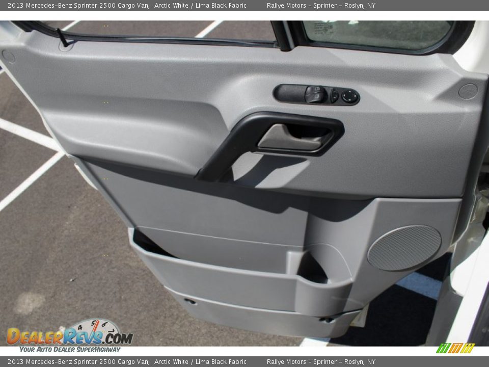 2013 Mercedes-Benz Sprinter 2500 Cargo Van Arctic White / Lima Black Fabric Photo #11