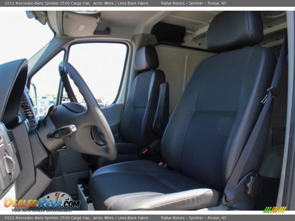 2013 Mercedes-Benz Sprinter 2500 Cargo Van Arctic White / Lima Black Fabric Photo #12
