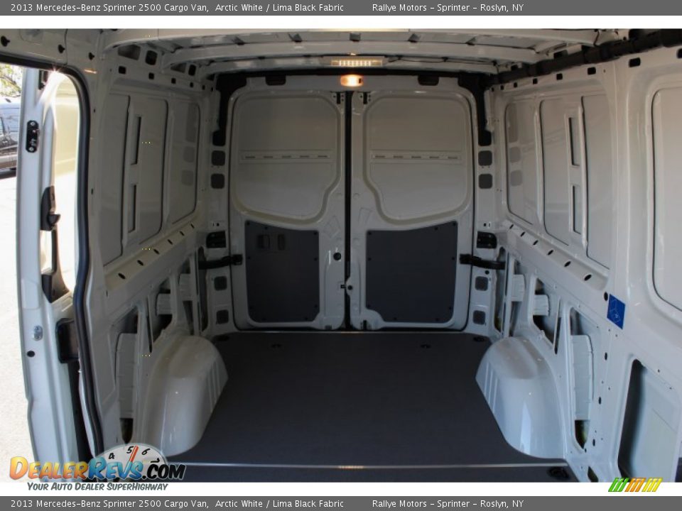 2013 Mercedes-Benz Sprinter 2500 Cargo Van Arctic White / Lima Black Fabric Photo #16