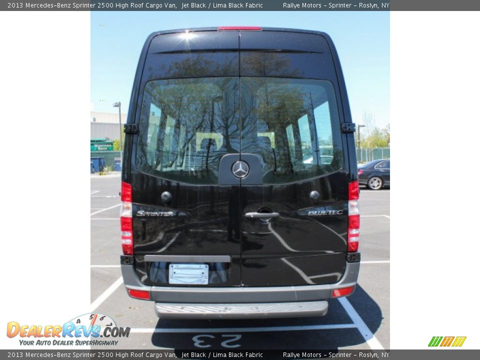 2013 Mercedes-Benz Sprinter 2500 High Roof Cargo Van Jet Black / Lima Black Fabric Photo #5