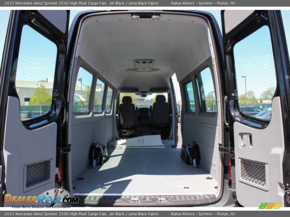 2013 Mercedes-Benz Sprinter 2500 High Roof Cargo Van Jet Black / Lima Black Fabric Photo #17