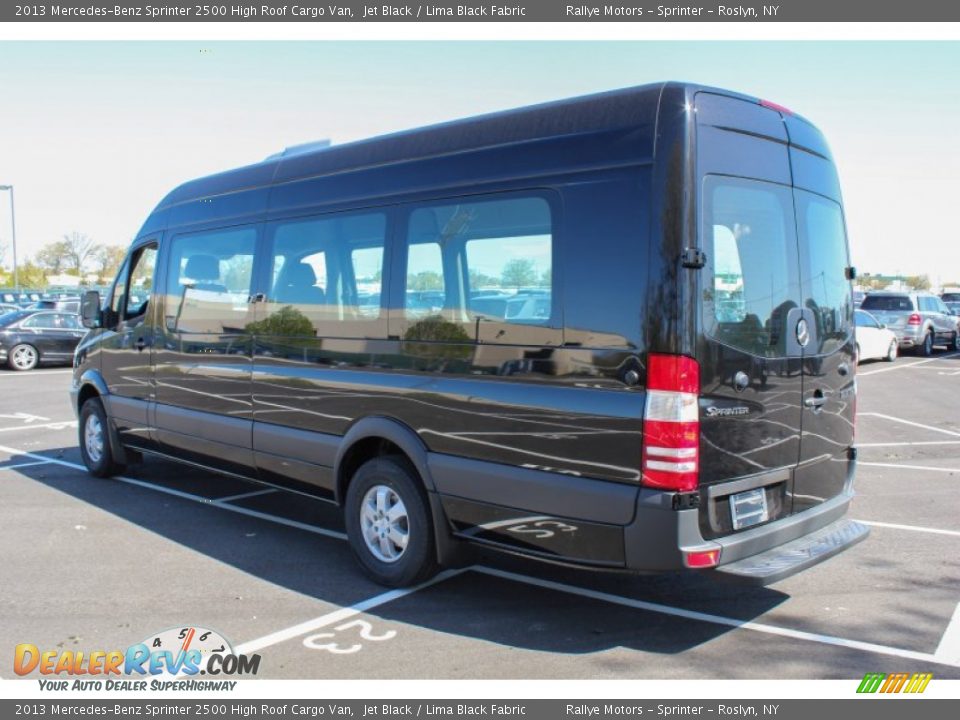 2013 Mercedes-Benz Sprinter 2500 High Roof Cargo Van Jet Black / Lima Black Fabric Photo #4