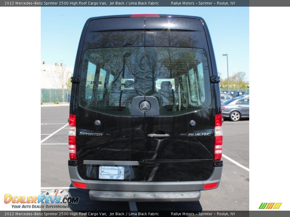 2013 Mercedes-Benz Sprinter 2500 High Roof Cargo Van Jet Black / Lima Black Fabric Photo #5
