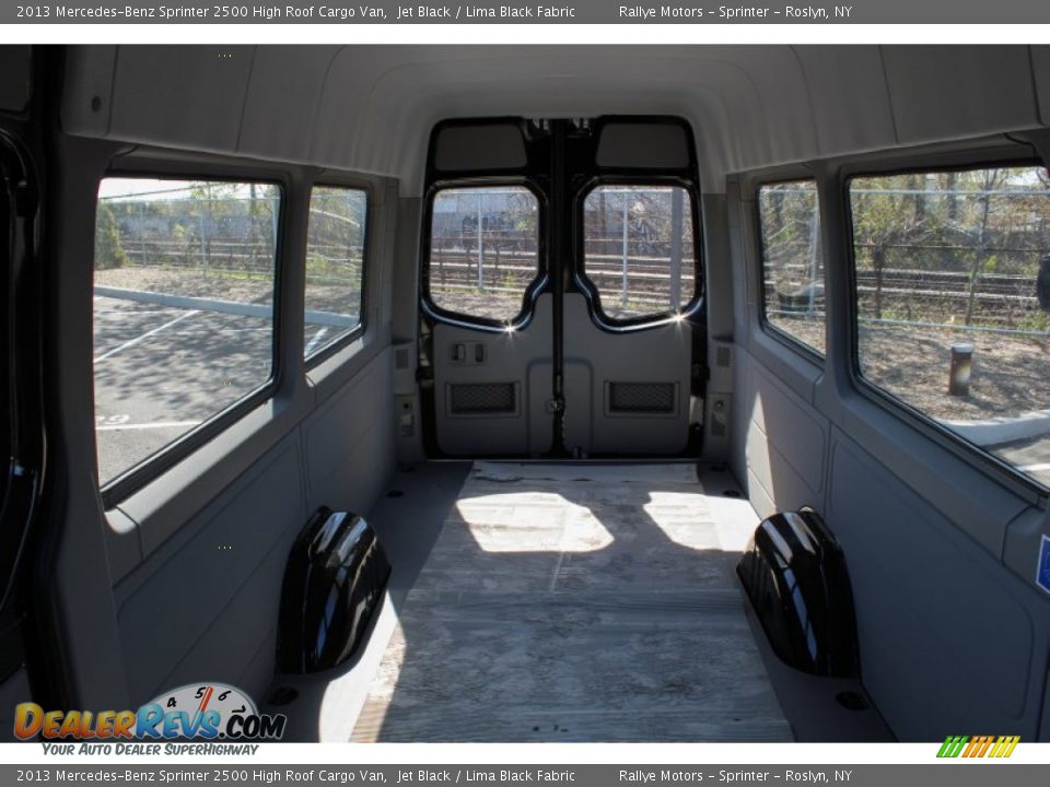 2013 Mercedes-Benz Sprinter 2500 High Roof Cargo Van Jet Black / Lima Black Fabric Photo #16