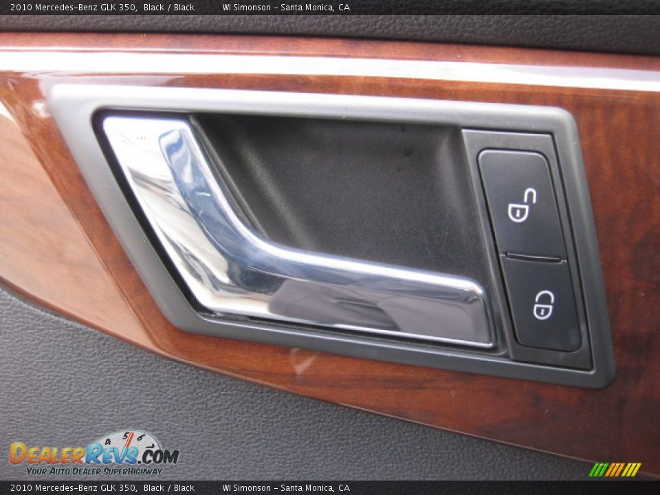 2010 Mercedes-Benz GLK 350 Black / Black Photo #7