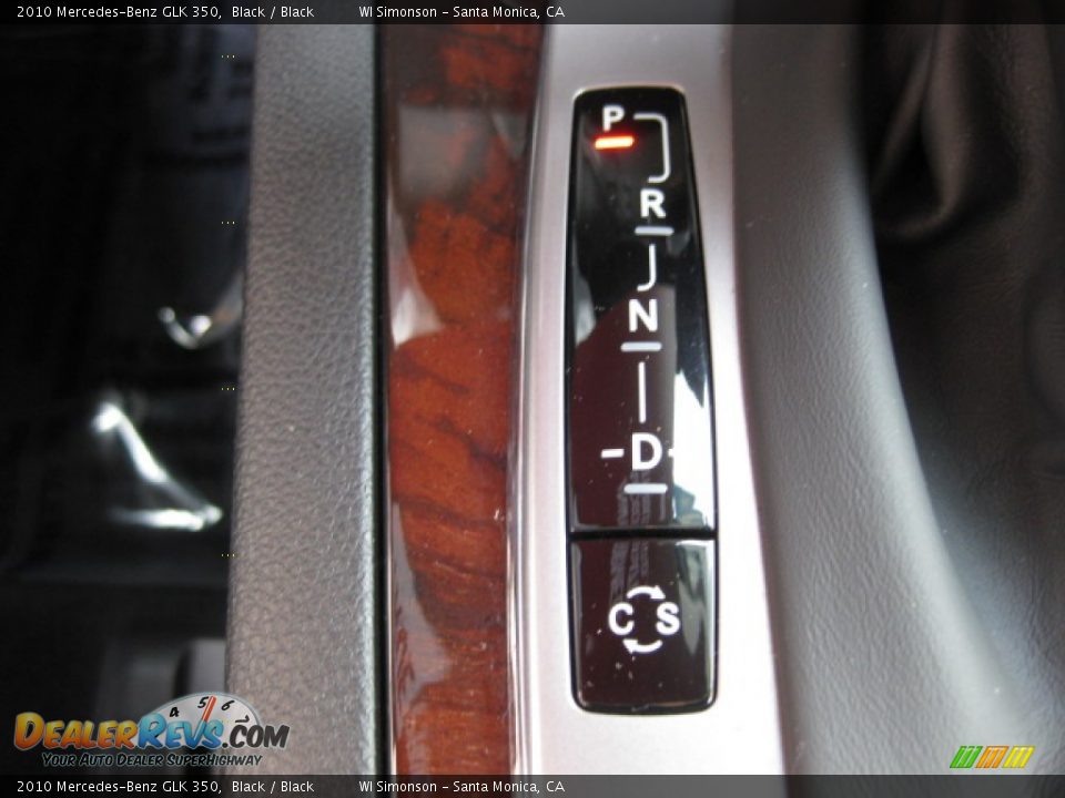 2010 Mercedes-Benz GLK 350 Black / Black Photo #11