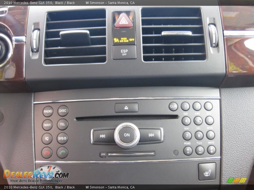 2010 Mercedes-Benz GLK 350 Black / Black Photo #13