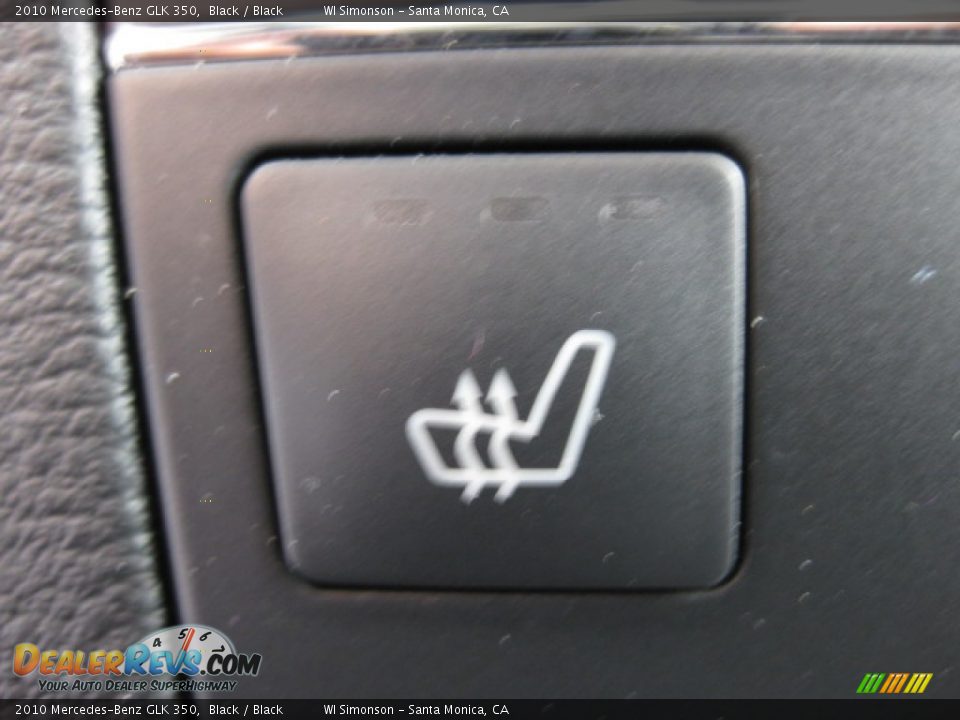 2010 Mercedes-Benz GLK 350 Black / Black Photo #14