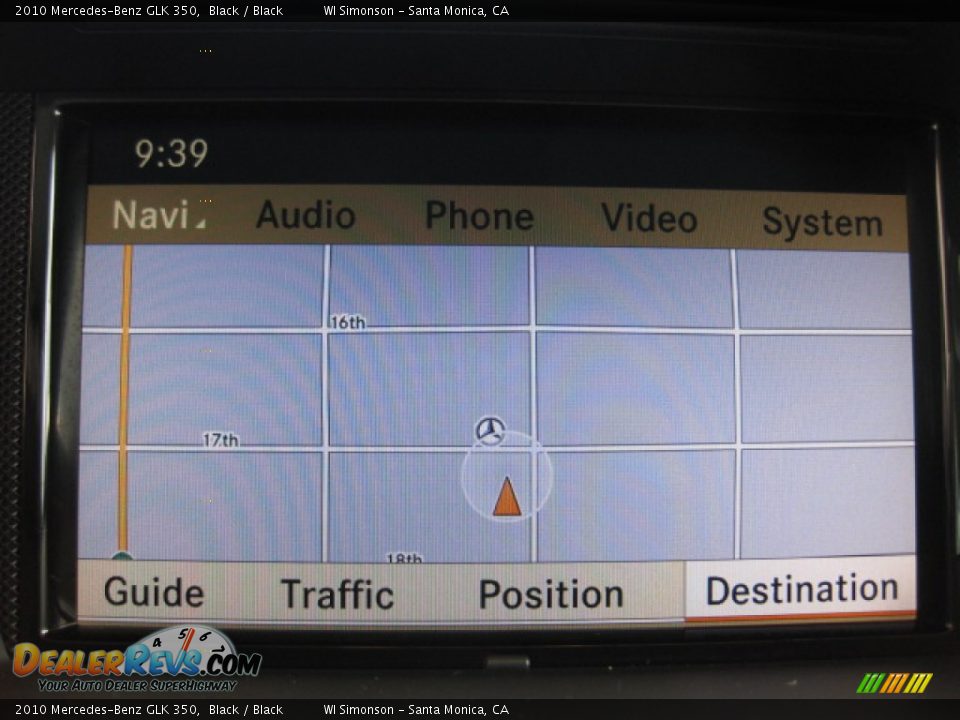 2010 Mercedes-Benz GLK 350 Black / Black Photo #16