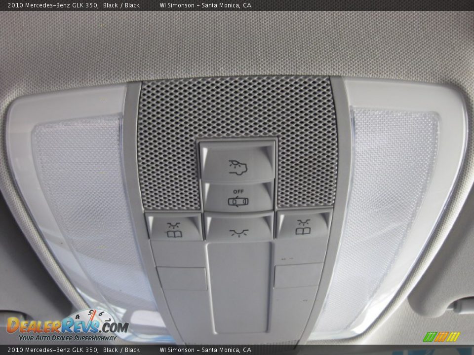 2010 Mercedes-Benz GLK 350 Black / Black Photo #17