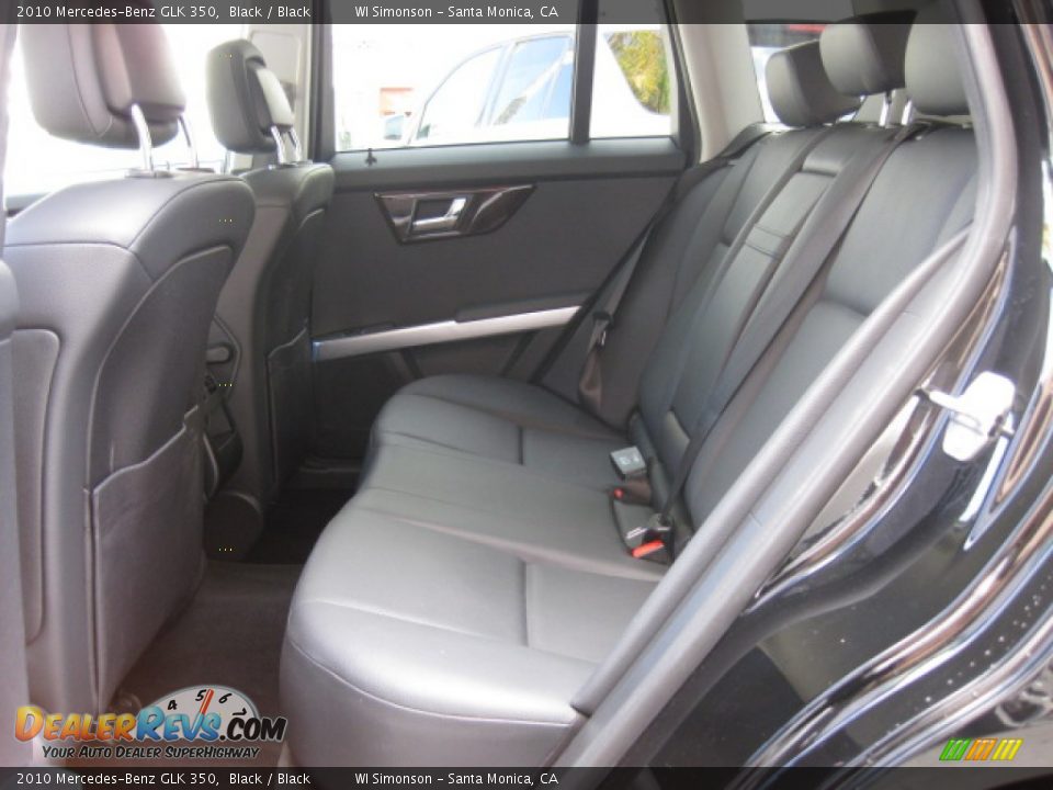 2010 Mercedes-Benz GLK 350 Black / Black Photo #19