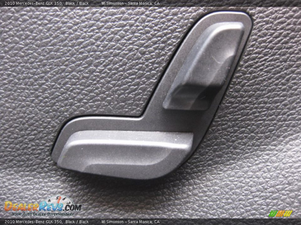 2010 Mercedes-Benz GLK 350 Black / Black Photo #20